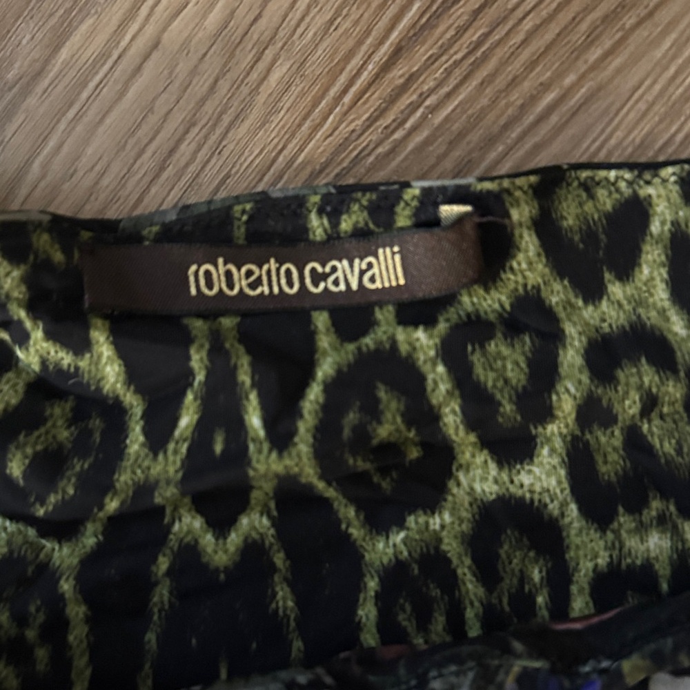 ROBERTO CAVALLI Floral Print floor length gown - Picture 10 of 16